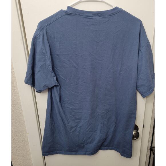 Walt Disney Grumpy Blue T-Shirt Men’s Large “I’m Grumpy Don’t Make It Worse” - Picture 2 of 6